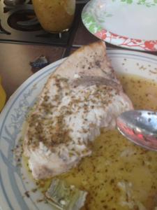 swordfish steaks salmoriglio style